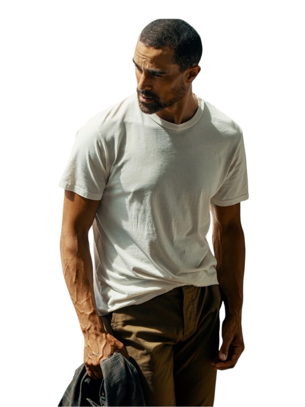 Rowen Asher Standard Tee in Vintage White